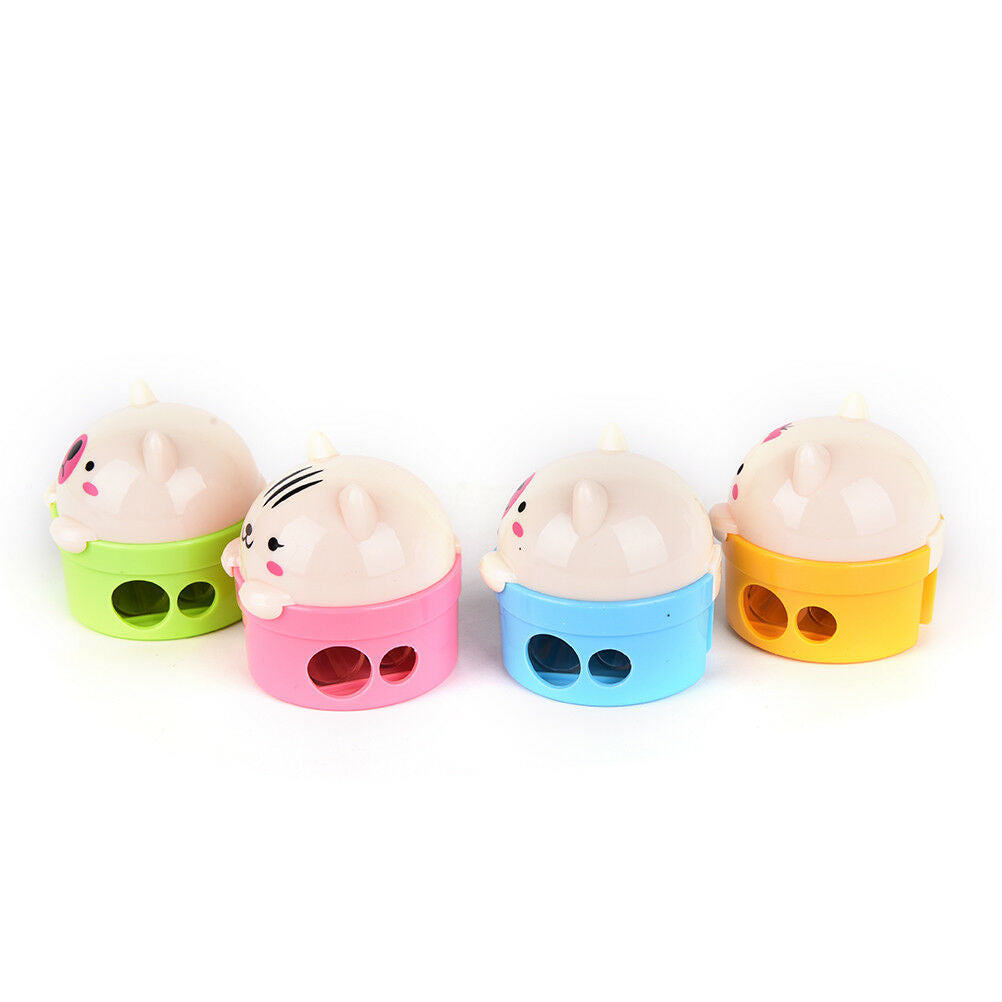 Cute Cat Plastic Pencil Sharpener For Kids Student School Office Home S WF
