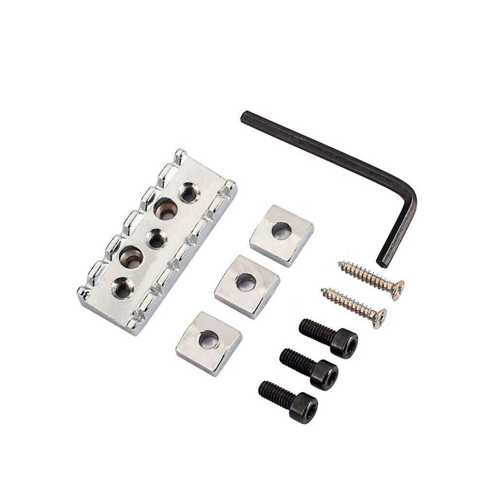 42mm Chrome String Locking Nuts for Tremolo Bridge Electric Guitar Accessory