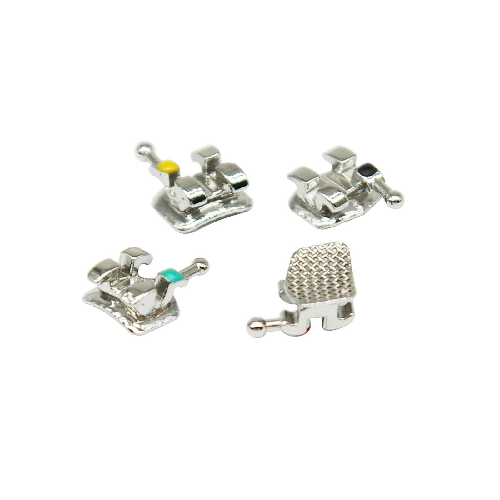 MacDent 20 Kits Dental Orthodontic Brackets Standard Roth Slot .022" Hooks 345