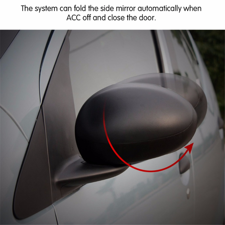 Universal Car Side RearView Mirror Automatic Folding Folded Close System Modules