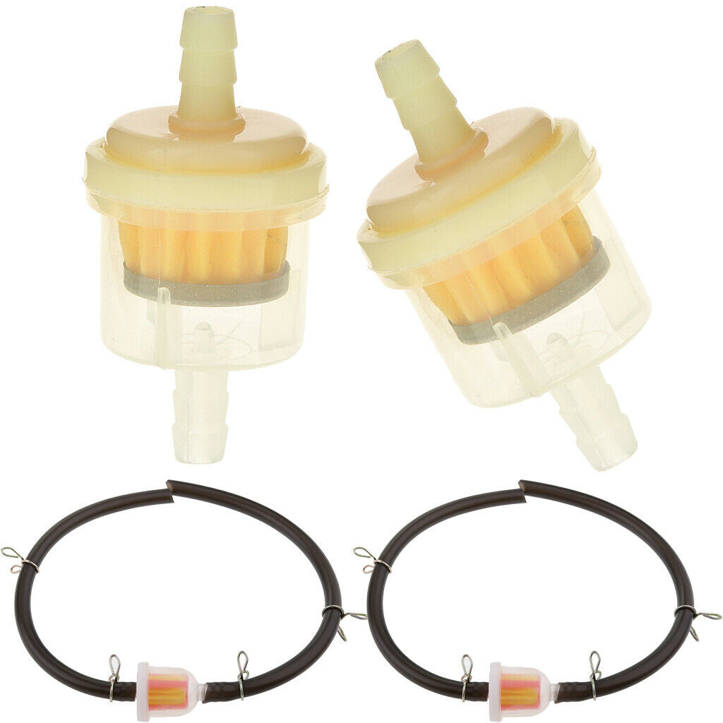 4X 47 49cc Mini Gas Hose Line Fuel Filter Kit for Dirt Pocket Bike ATV Quad