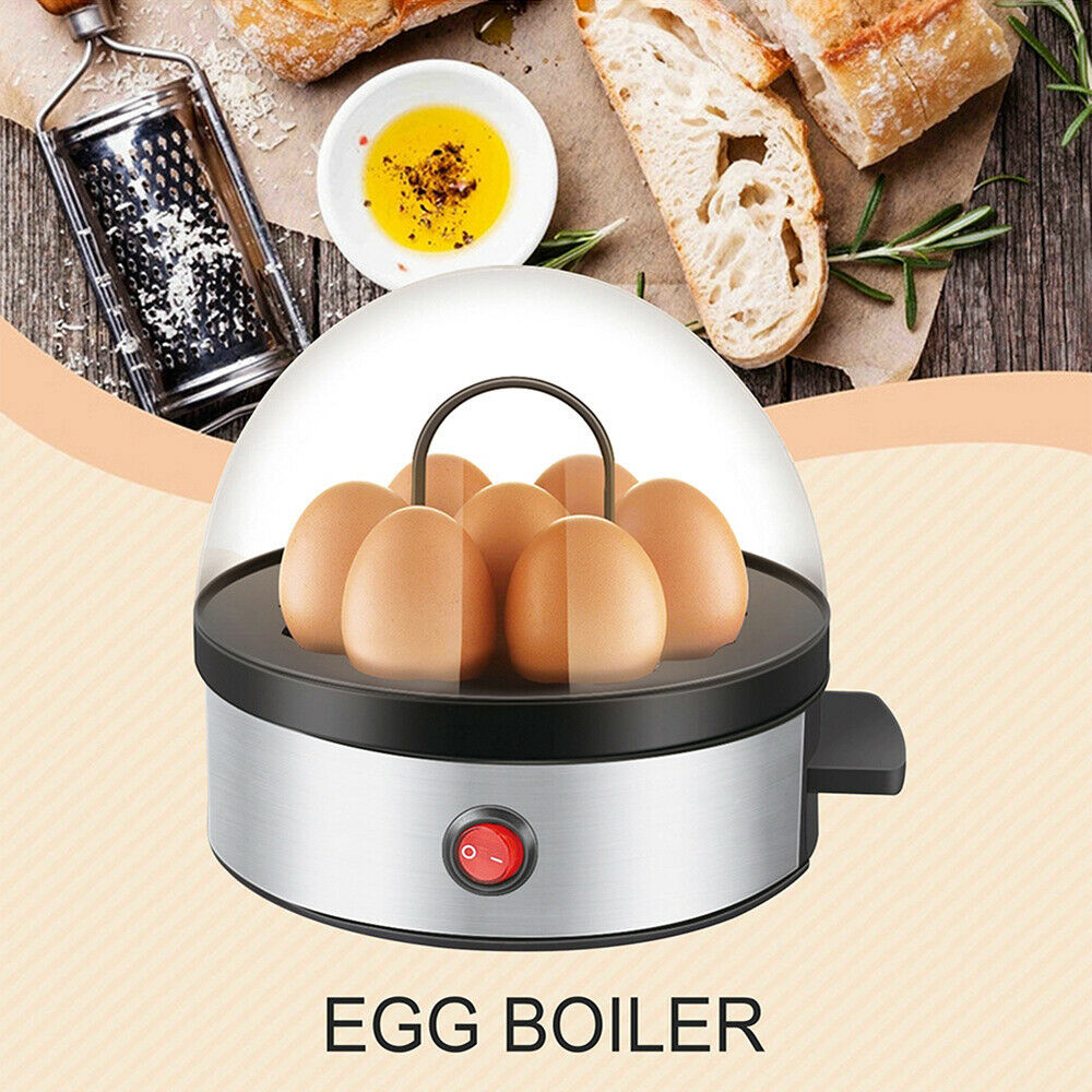 350W Egg Boiler Steamer Electric 7 Egg Cooker Boiling Machine Functional Steamer