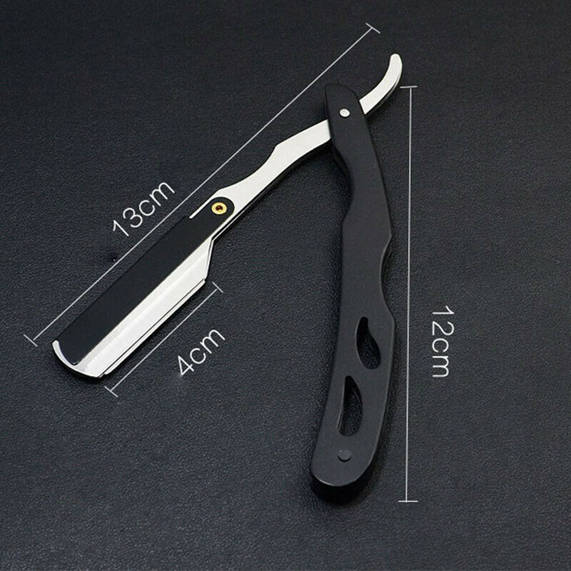 Barber Edge Razor Stainless Steel Manual Straight Razor Folding Shaving K.l8
