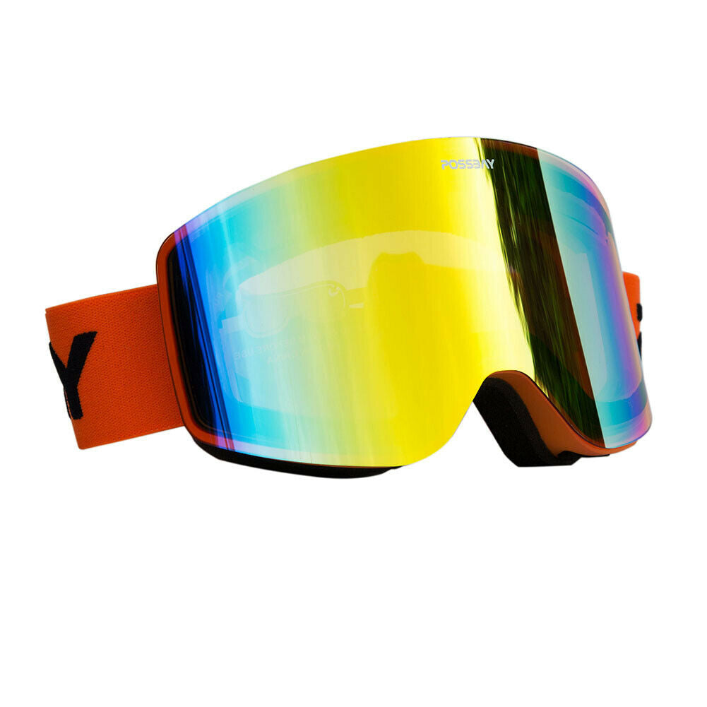 Adults Ski Goggles Winter Outdoor Sports Anti-UV Snow Sports Eyes Protection