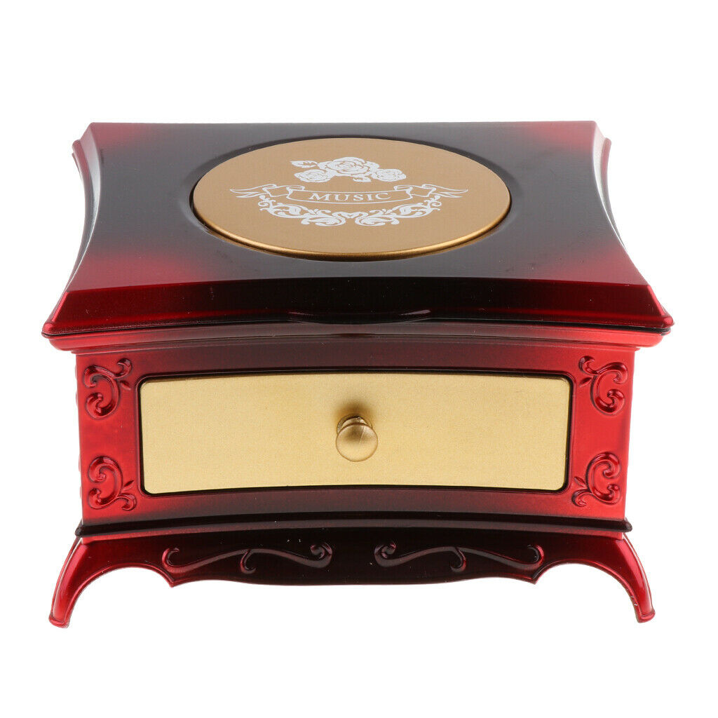 2pcs European-style Classical Creative Spinning Ballet Girl Music Box Music Box