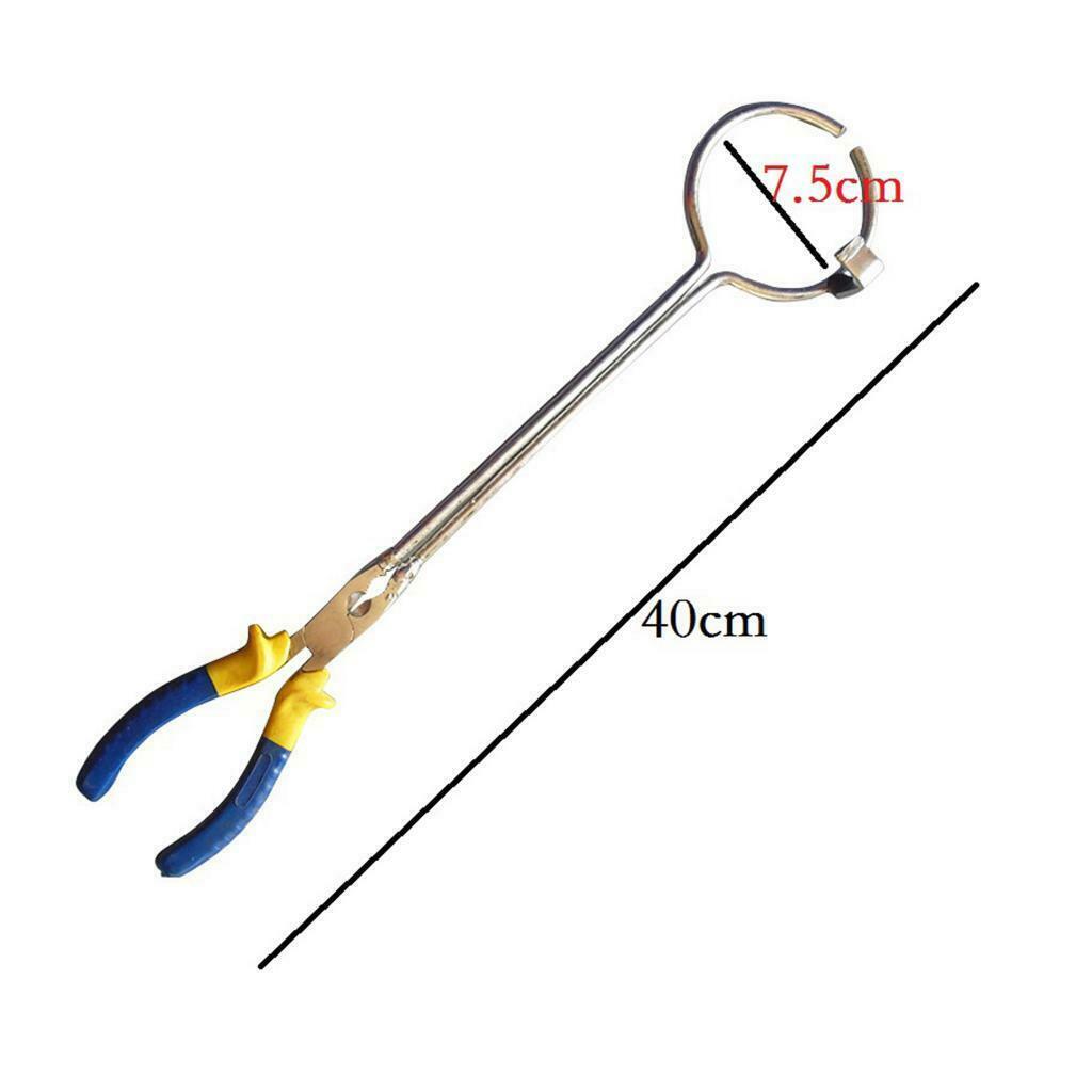 16inch Crucible Tongs Foundry Furnace Melting Casting Plier, Metal Jewelry