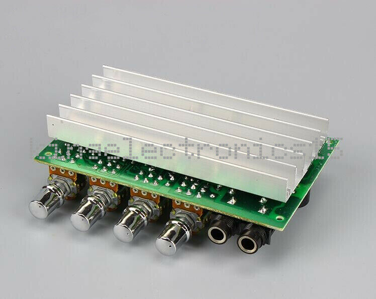 Stereo Audio Amplifier Board 40W+40W Digital microphone amplifier Tone Control K