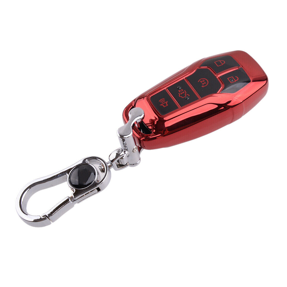 Remote Key Fob Cover Case Bag Fit For Ford Fusion Explorer Mustang F-150 Mondeo