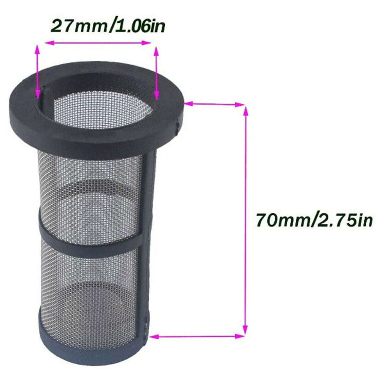 48-222 Filter Screen for Polaris 380 Pool Filter Cleaner Swimming Black