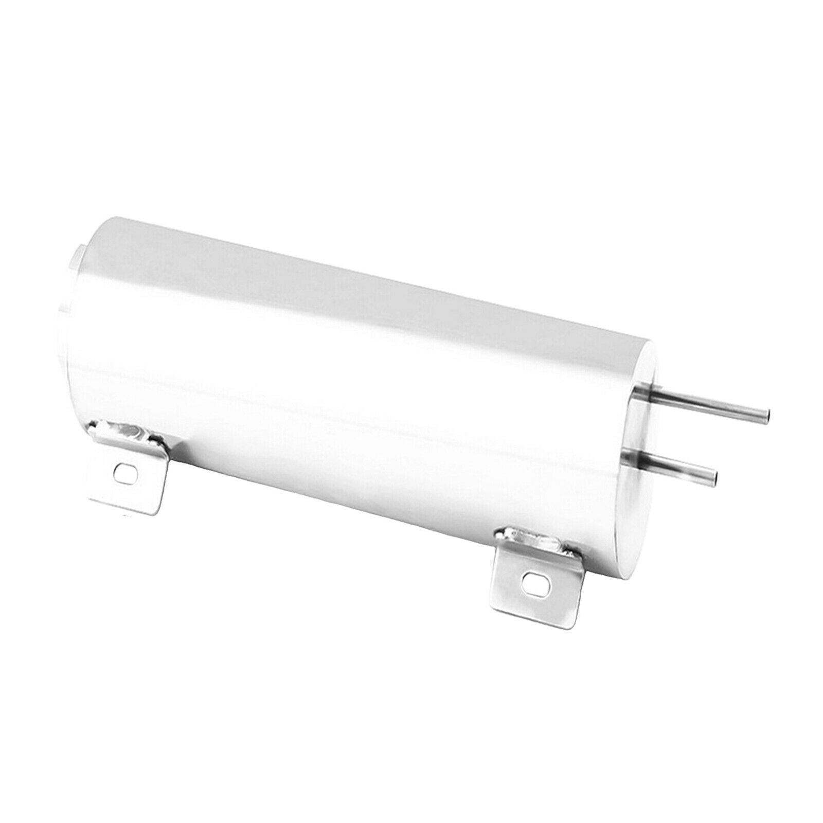 32OZ Radiator Coolant Overflow Puke Tank Polished Stainless Steel 3"×10"