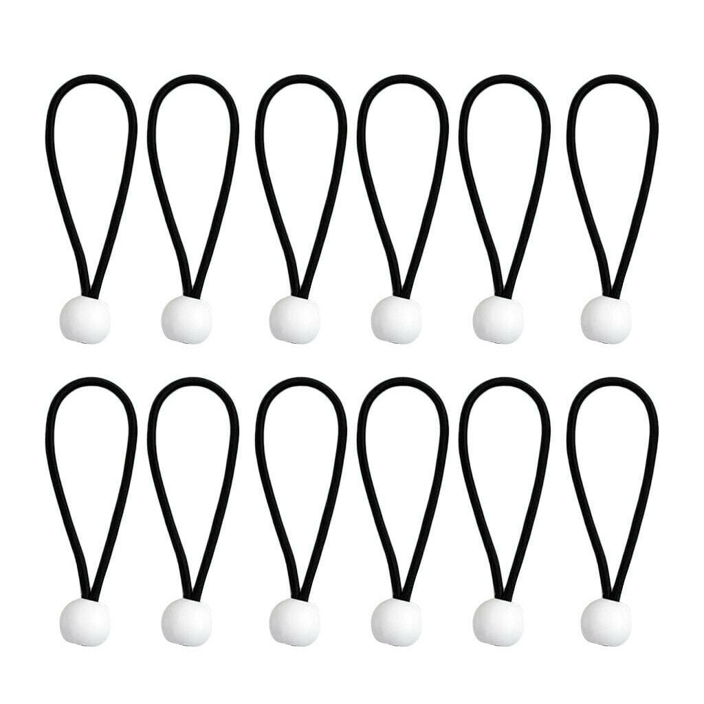 12-Piece Bungee Cord Bungee Cords for Awning, Tying Strap, Tent Rope