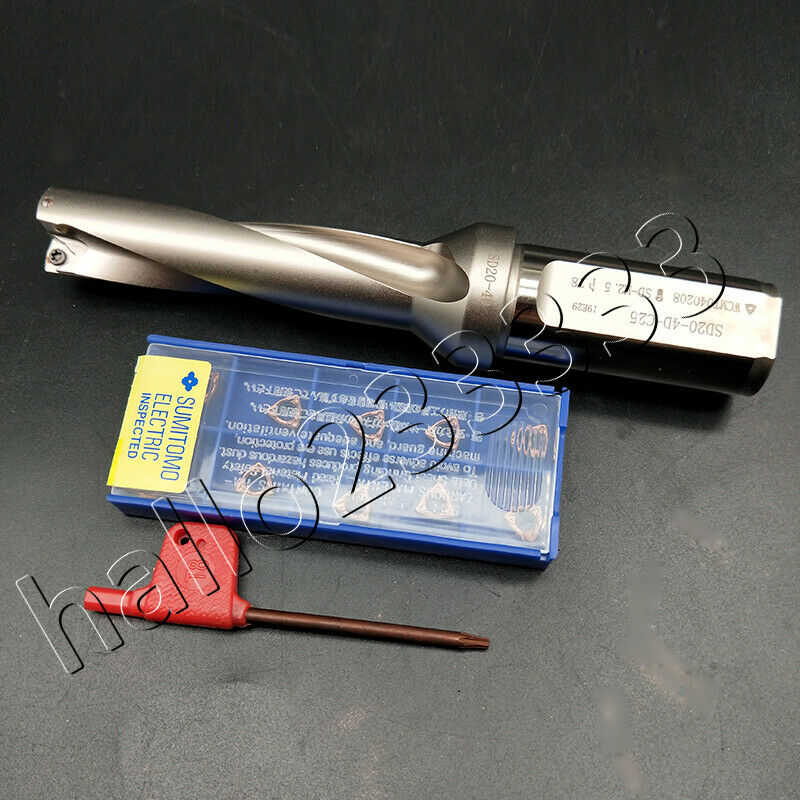 WC-20-4D-C25 Φ20mm U drill/fast drill/violence drill/water jet drill+WCMX040208