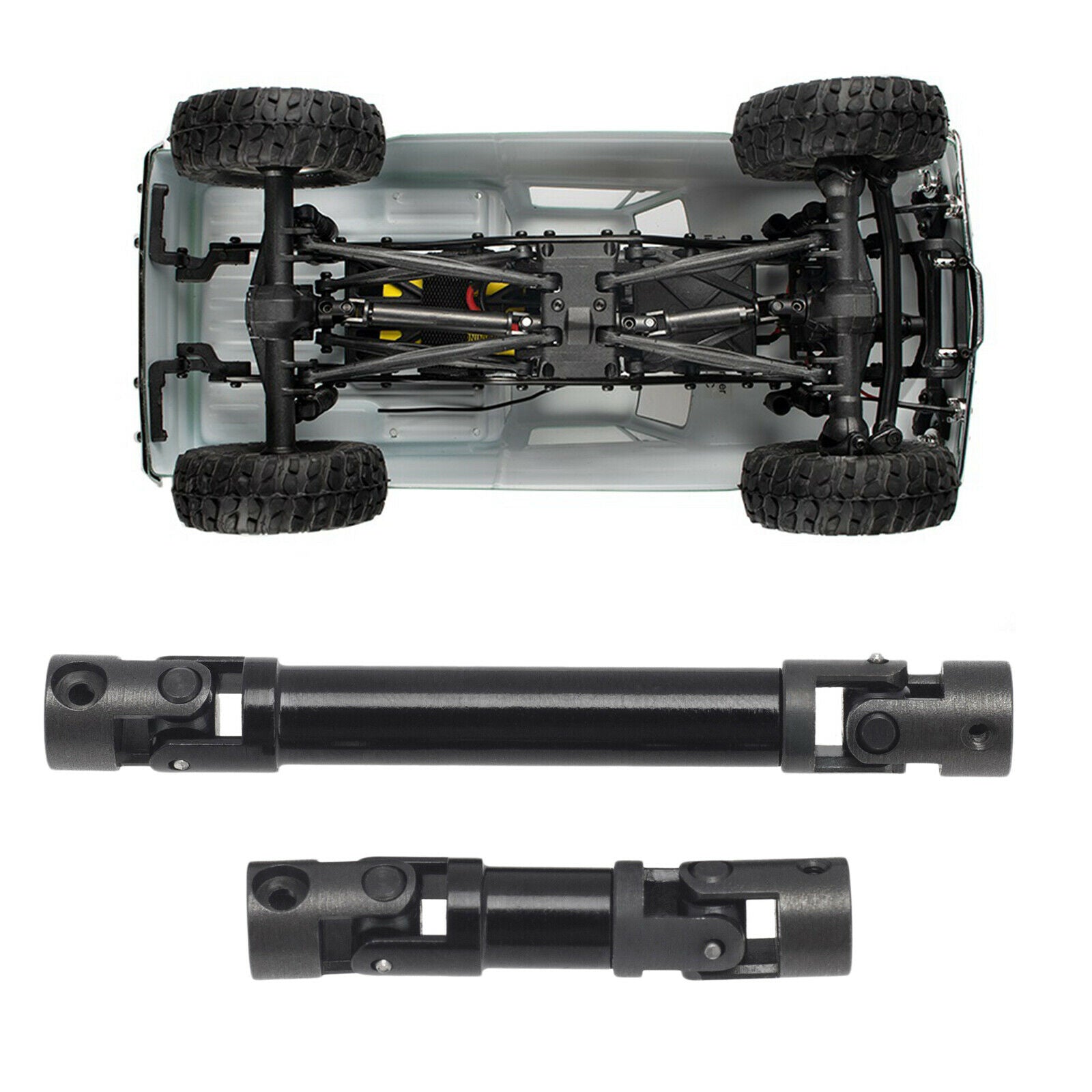 Steel Driveshaft for SCX24 Deadbolt 1/24 RC Truck Car DIY Replacement Parts