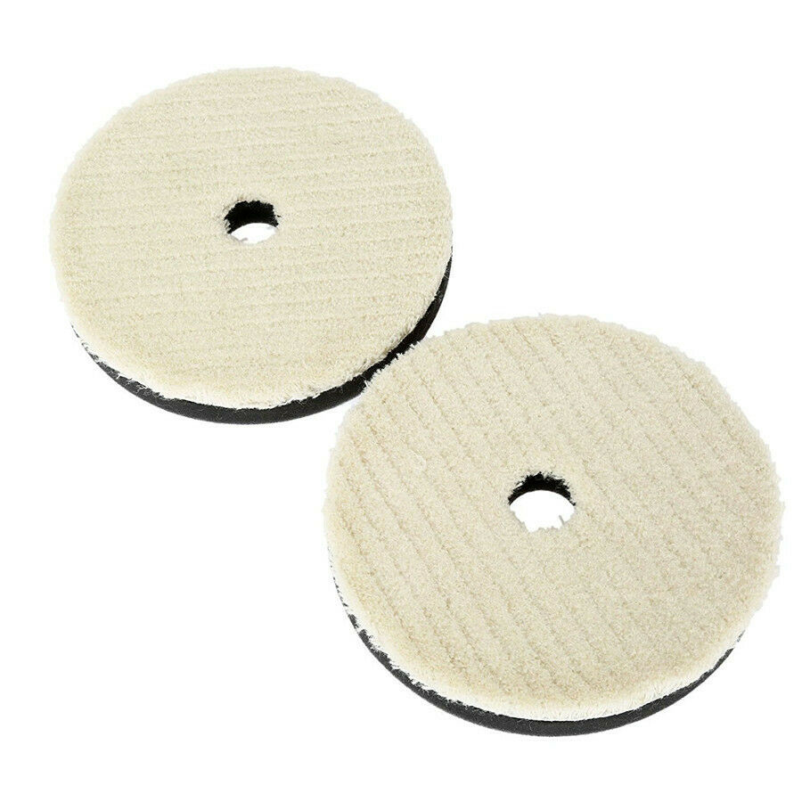 2 x Car Care Woolen Polishing Pad  Cleaning Waxing Buffing Kit For car polishing