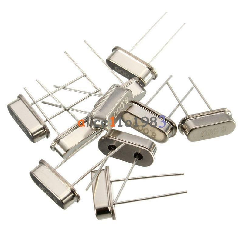 10PCS 8MHz /8.000 MHZ Crystal Oscillator HC-49S NEW