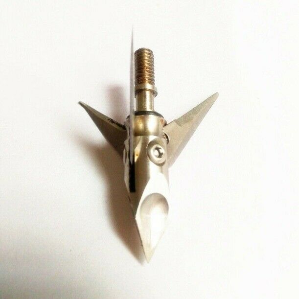 12pcs Broadhead 3-Blade .032" 100grain Archery Arrowheads Compound Bow