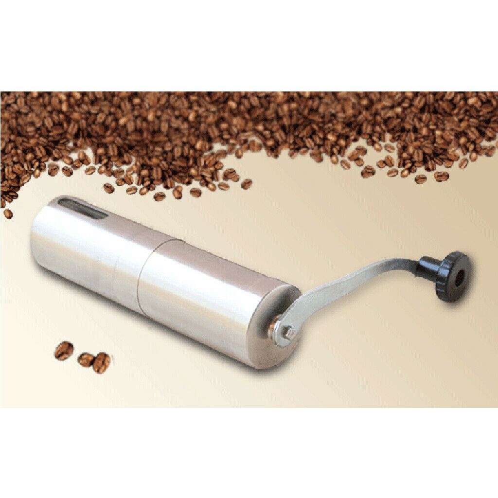 Manual Coffee Grinder Coffee Mill - Very Convenient to Carry, with Adjustable