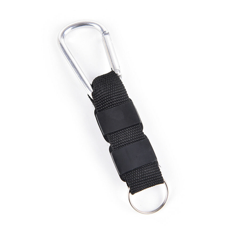 3 in 1 Multifunction Camping Hiking Carabiner w/ Keychain Compass Thermometer.DD
