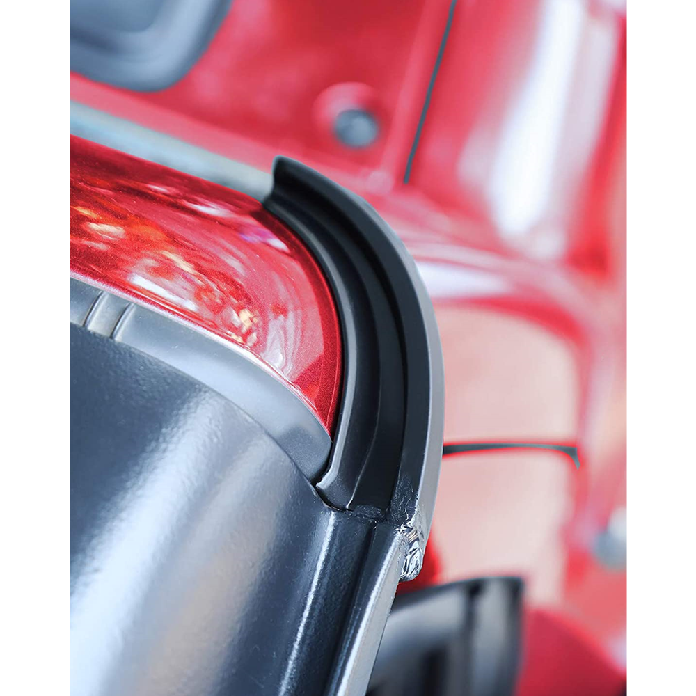 Rain Gutter Extension Deflector For 18-21 Jeep Wrangler JL JLU & Gladiator JT