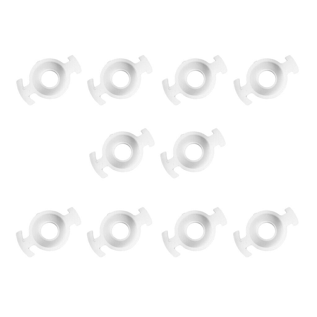 Pack of 10 Plastic Springs Gasket Accessories for Trumpet Musical Instrument