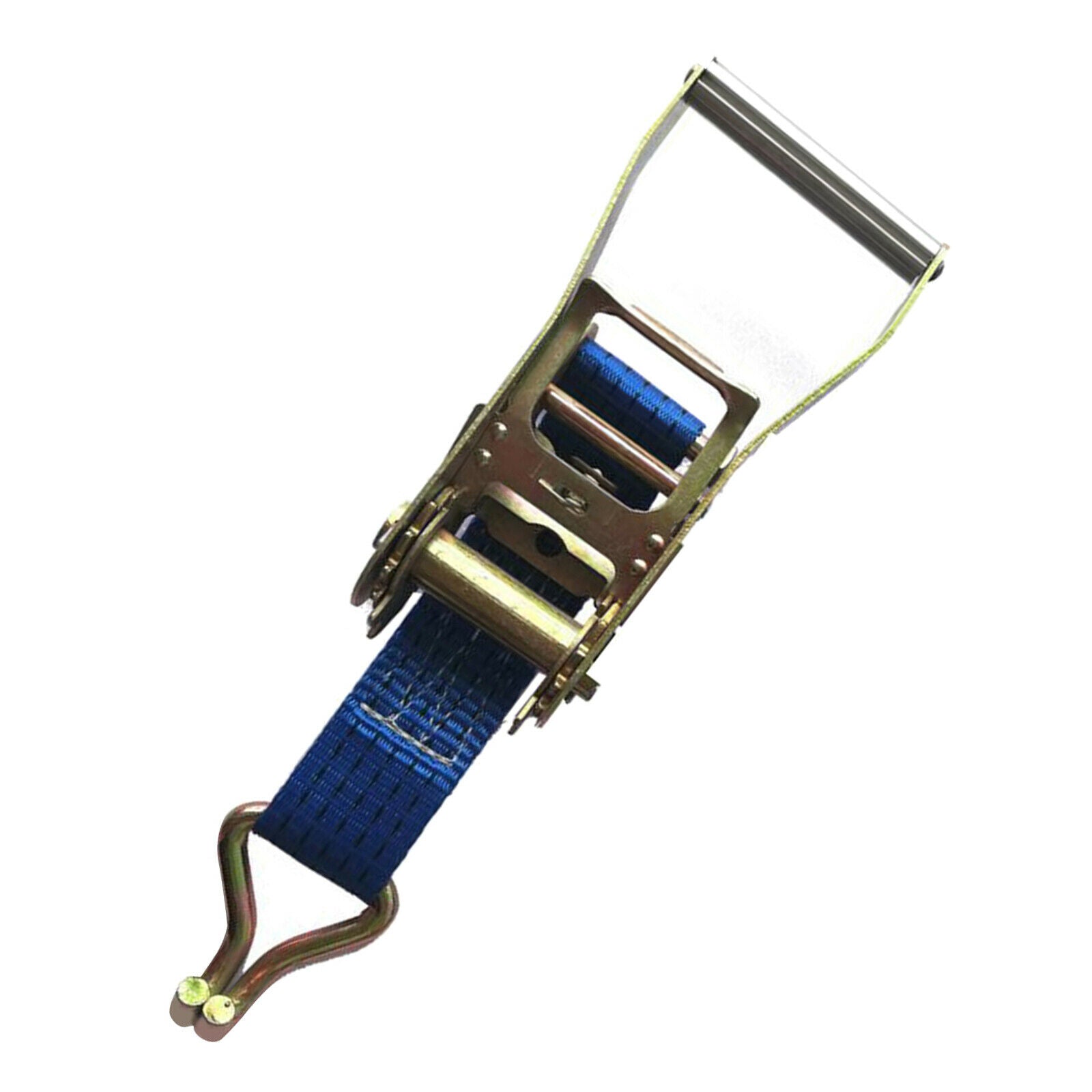 Ratchet Straps Truck Tie Down Heavy Duty with Metal Cam Buckle Blue 5cmx6m