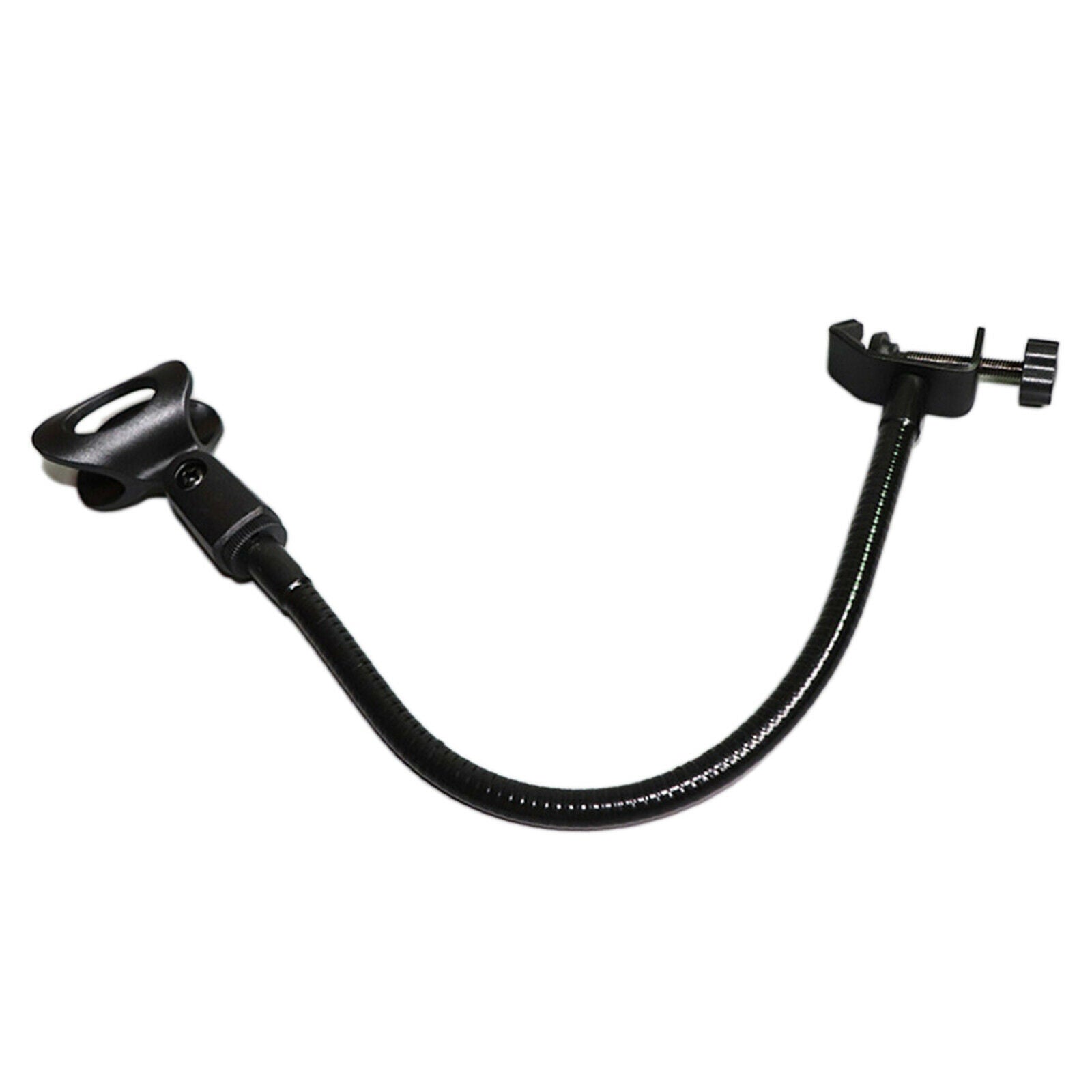 Gooseneck Desktop Mic Stands Holder 3/8" to 5/8" Screw for TV Stations Accs