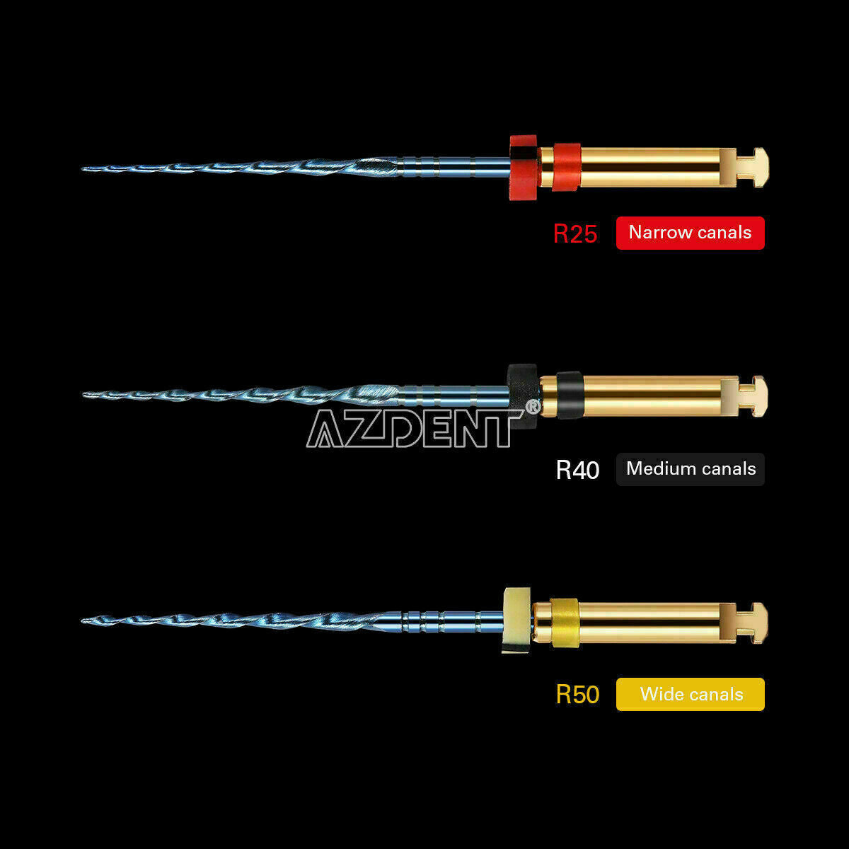 10X Dental One File Reciprocating Endodontic Root Canal Niti Endo Heat Activated