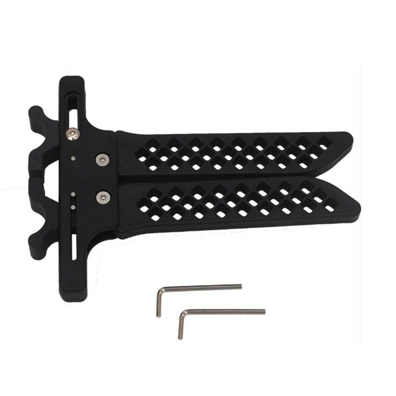 Archery Bow Stand Holder Folding Portable Bows Support Limb Clamp Kickstand