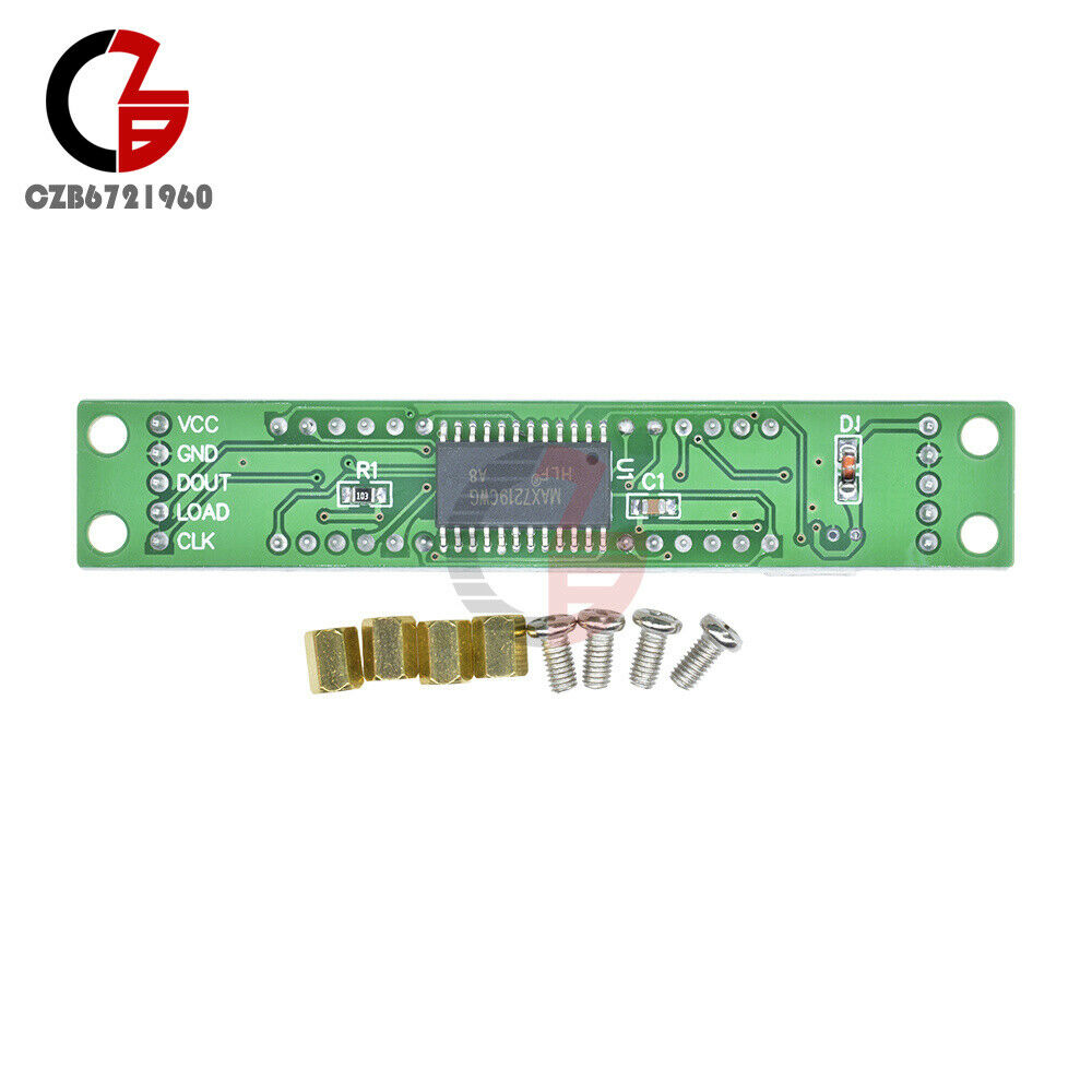 2Pcs 5V Red MAX7219 Digital Tube 8-Digit LED Display Control Module for Arduino