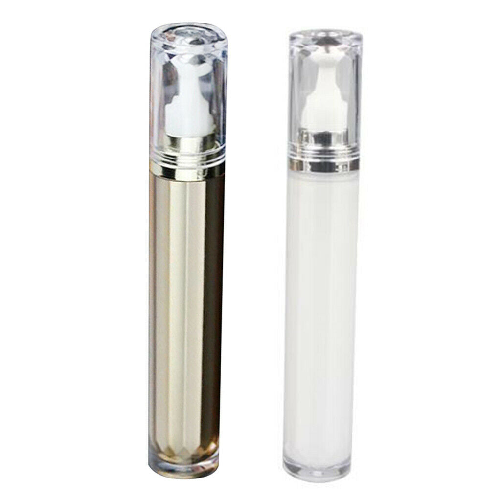 2x Plastic Roller Bottle Travel Size Roll on Bottle Perfume Ball Bottle