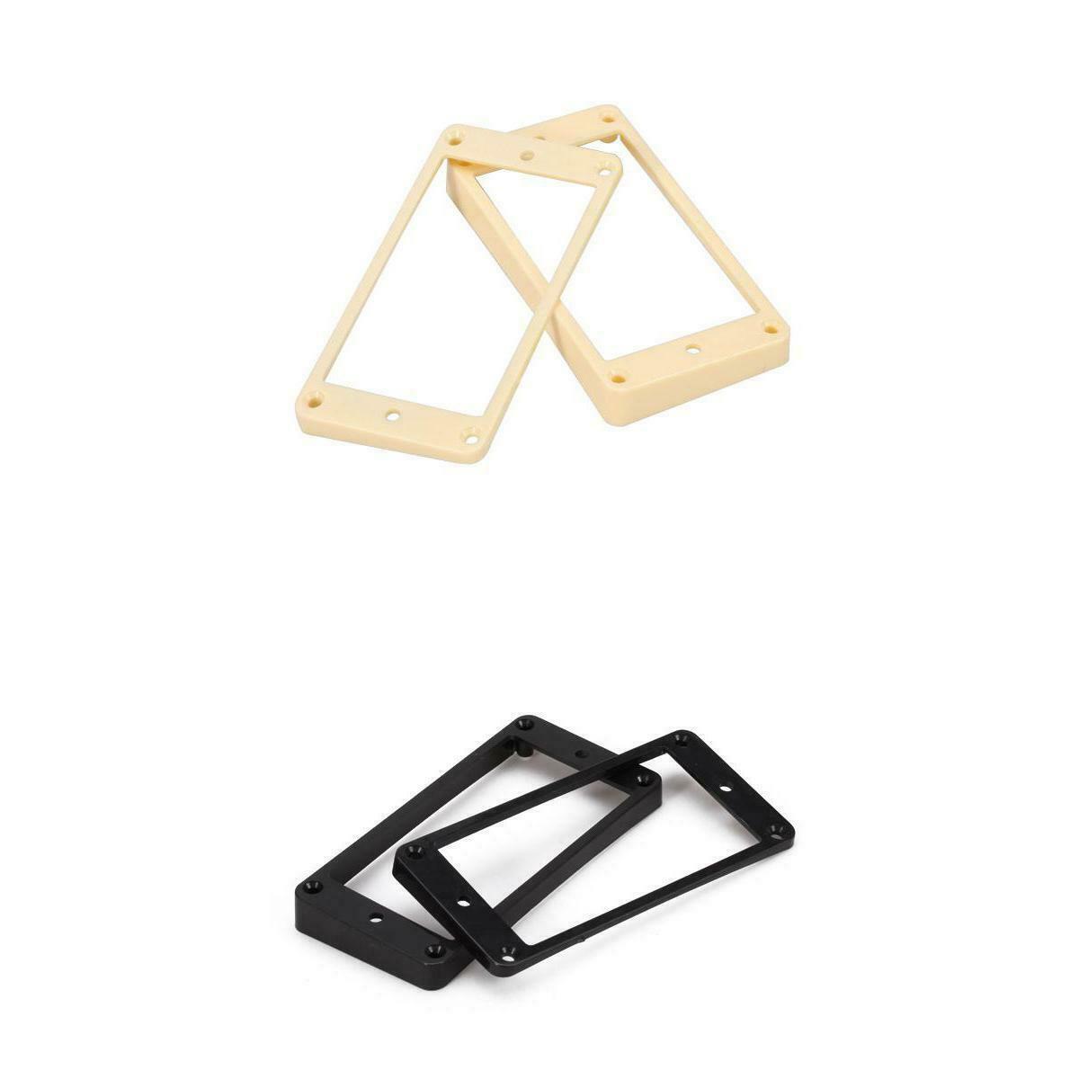 6pcs Curved Neck Bridge Humbucker Pickup Mounting Rings for LP Electric Guitar
