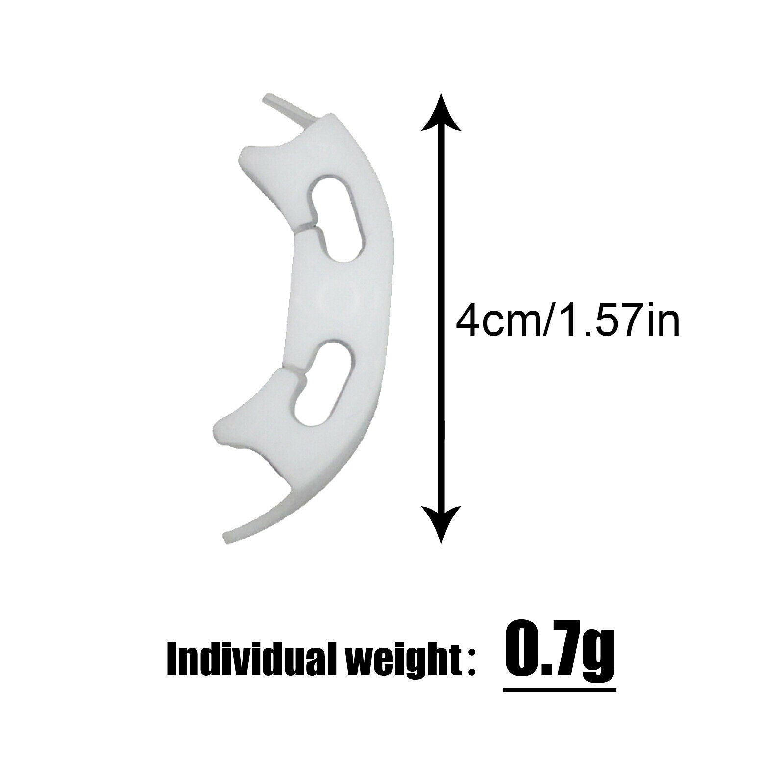 Tomato Vegetable Support J-hook Clips Anti Bending Stems Vegetables Pack Of 100
