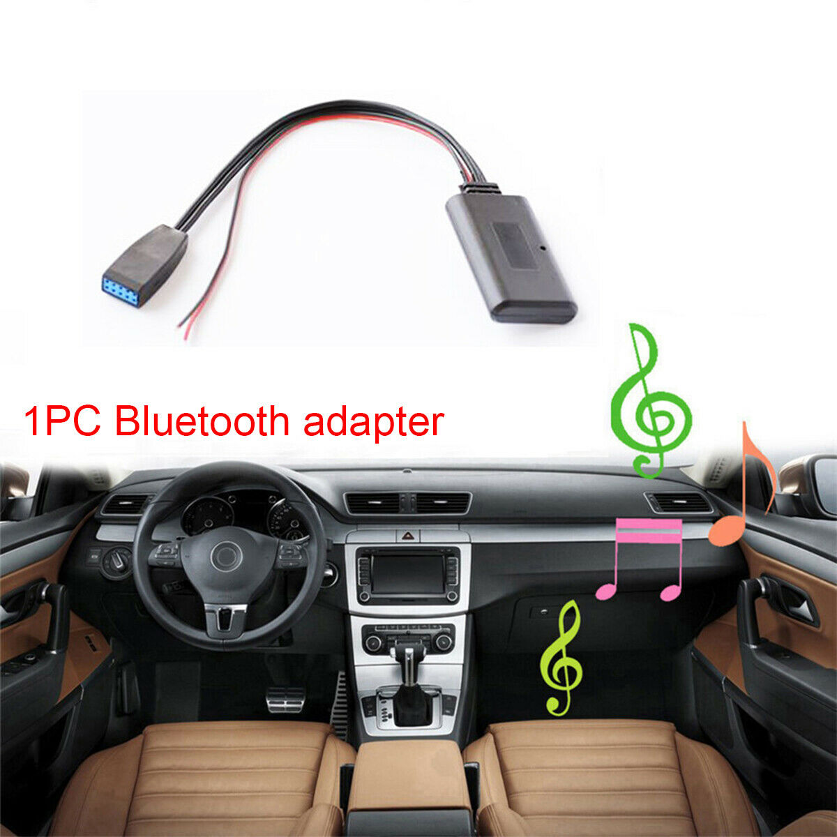 For BMW E46 3 series Wireless Bluetooth Car Radio CD AUX Audio Auxiliary Cable