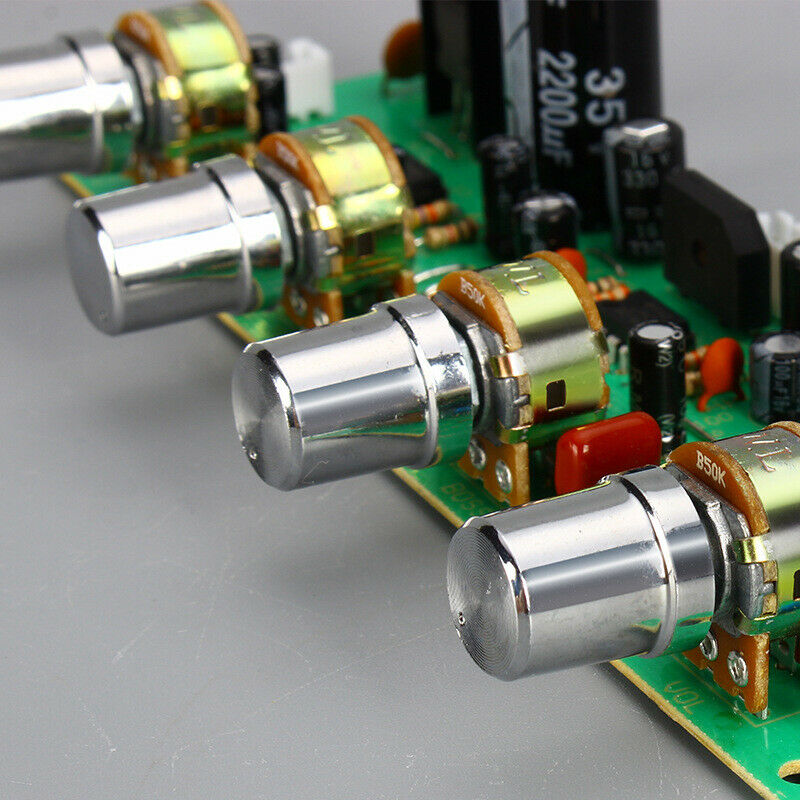12V NE4558 HIFI Preamp Tone Board Bass Treble Volume Control Pre-Amplifier BoaD2