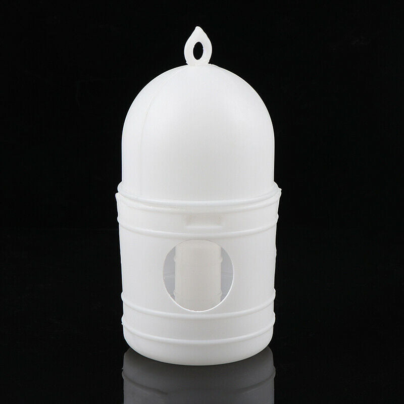 Plastic White Drinker Pigeons Birds Drinker Water Dispenser accessory YK FTM LS