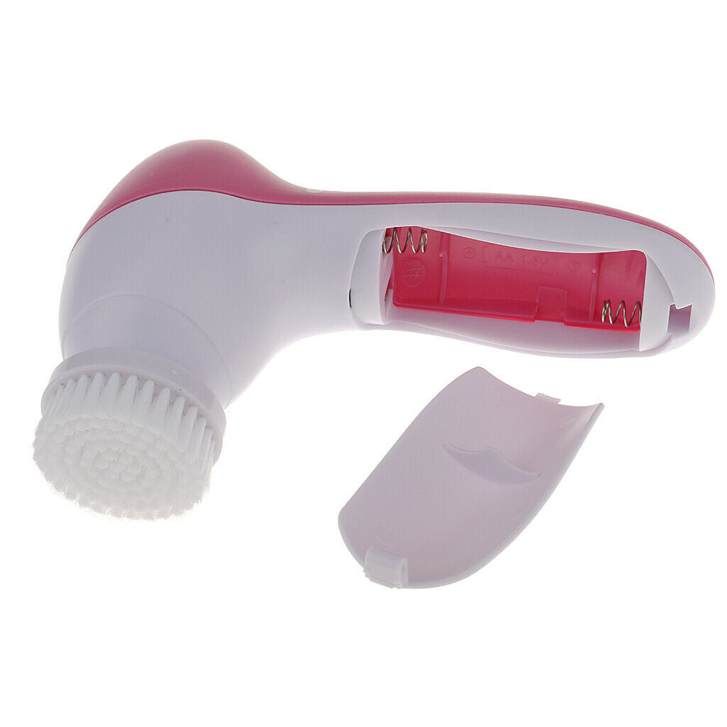 Compact   Electric Facial Cleansing Brush Skin Care Exfoliator Cleanser