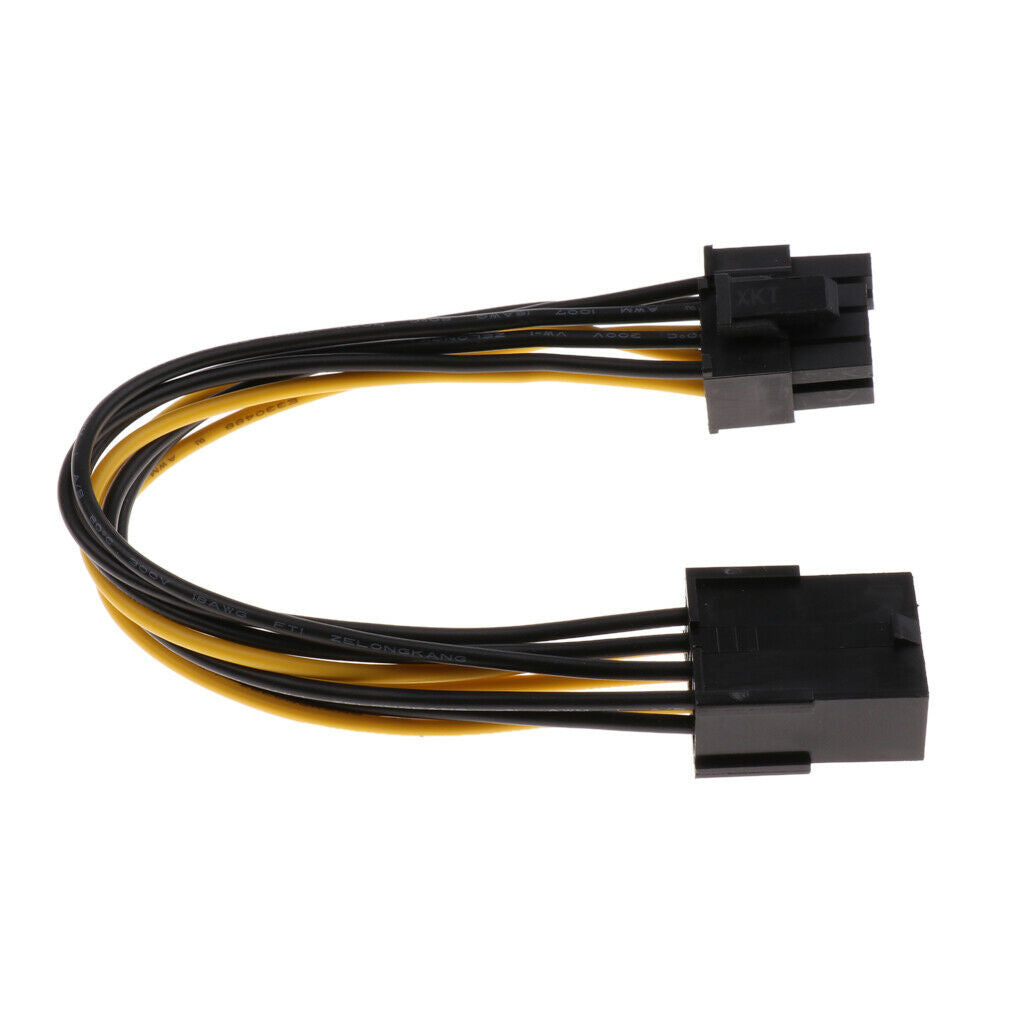 Pci E 8 pin to 8 pin (6 + 2 pin / 8 pin) extension cable Pci E