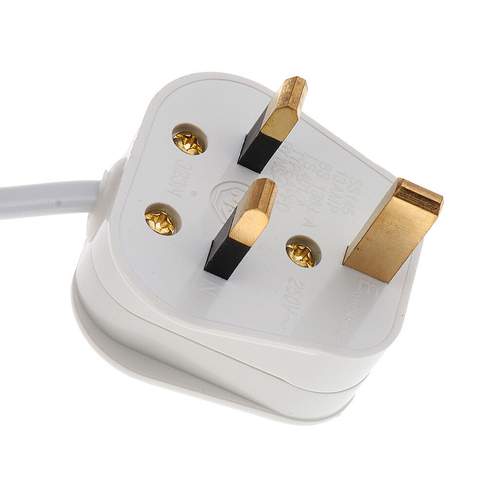 E27 Flexible Clip on Switch LED Light Lamp Bulb Holder Socket Converter UK