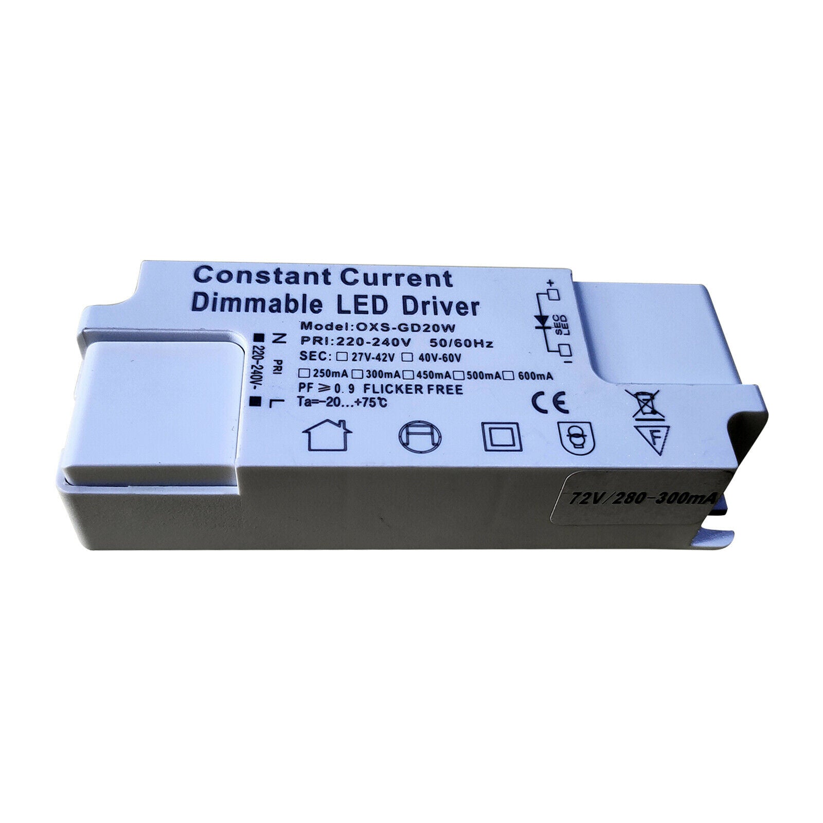 63-84V 280mA SCR Dimmable Constant Current Driver for High Power LED