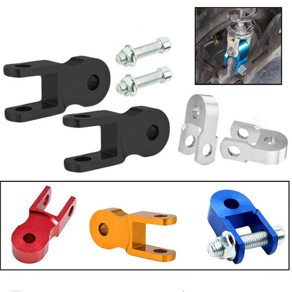 Height Extension Shock Absorber Motorbike Jack Up Riser Suspension Red