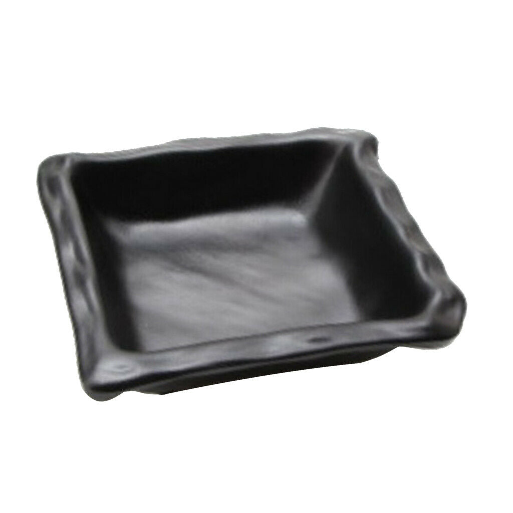 4Pcs Japanese Soup Bowl Melamine Hard Plastic Dishware Set for Sou Sauce Udon