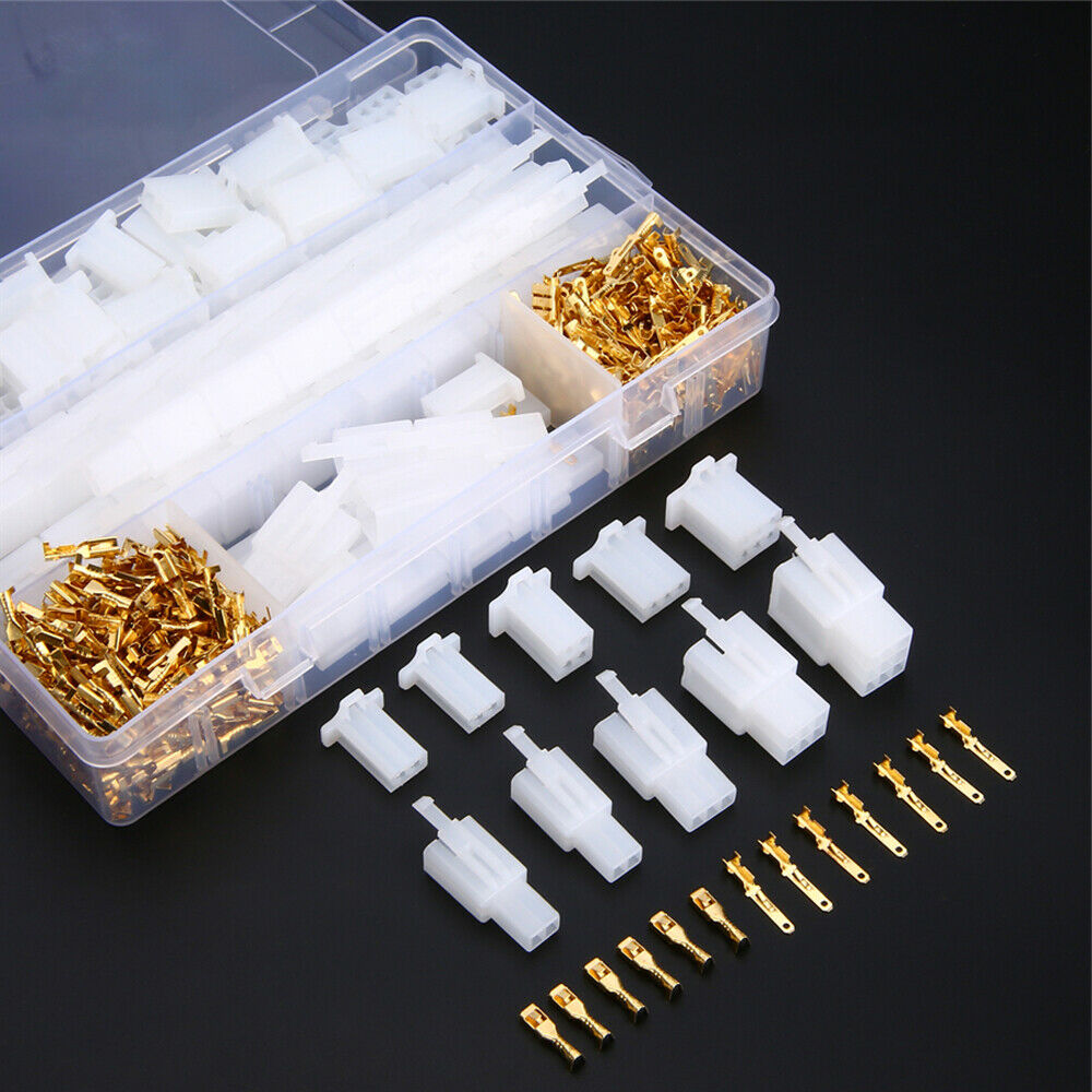 580PCS 2/3/4/6/9 Pin Electrical Wire Connector Terminal For Car Truck Motorcycle