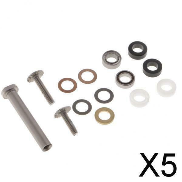 5X 1 Set Fishing Reel Parts Accessories Washers Shaft Screw Replacement Repair
