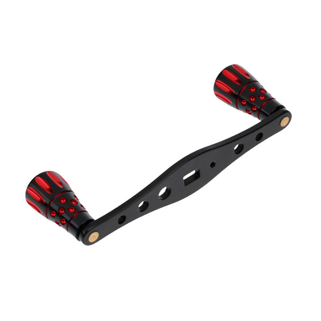 Fishing reel handle made of carbon & aluminum with 2 ball bearing for fishing