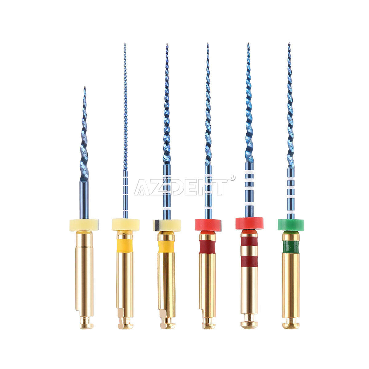 10XDental Heat Activated Niti Endo Engine File Root Canal Instrument 25mm AZ-Pro