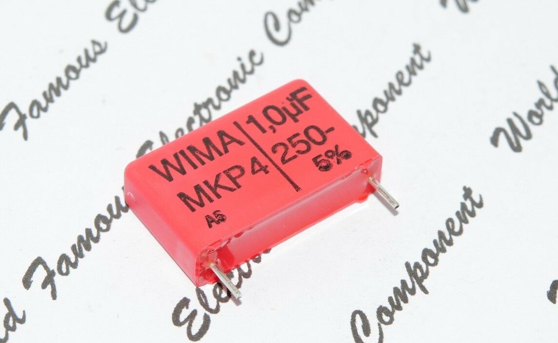 5pcs - WIMA MKP4 1uF (1µF) 250V 5% pitch:22.5mm Capacitor MKP4F041005D00JSSD