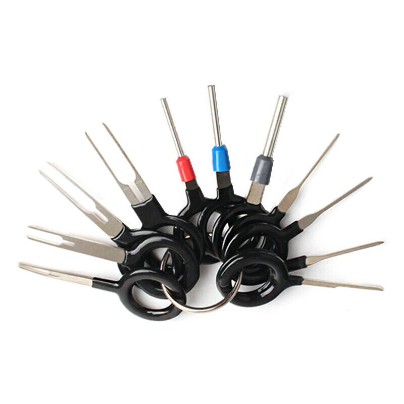 19PCS Motorcyle Scooter Electrical Wire Connector Pin Extractor Terminal Tools
