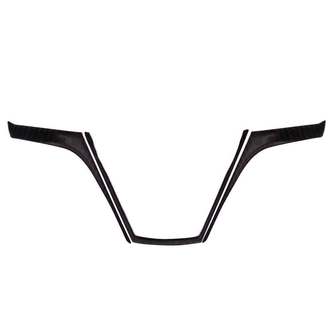 Carbon Fiber Steering Wheel Cover Trim Frame Fit For Chevrolet Camaro 10-15 New