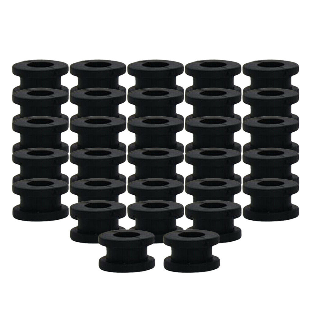 30 Pieces Rubber Grommets Motorcycle Fairings For  CBR 954 929 600 1000