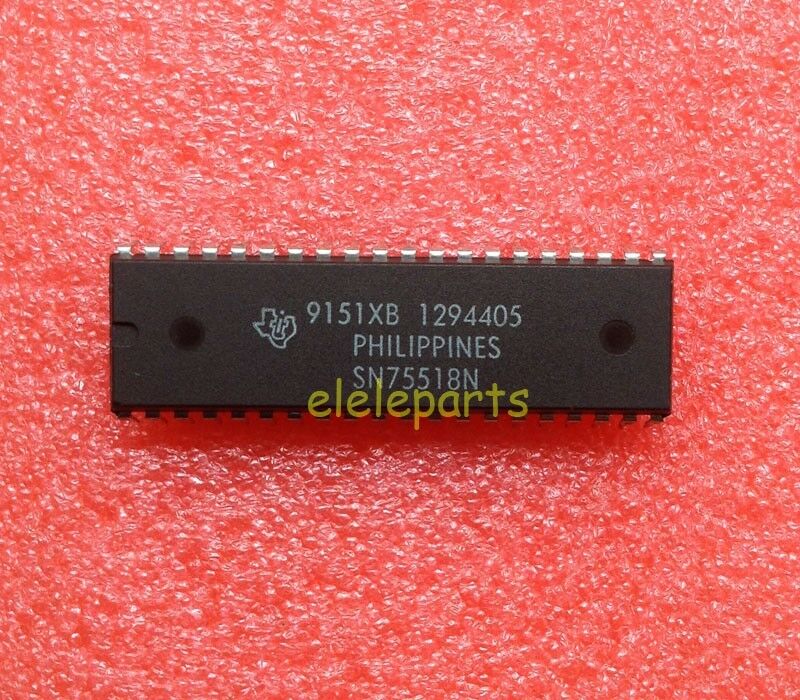 10PCS SN75518N DIP-40 VACUUM FLUORESCENT DISPLAY DRIVERS
